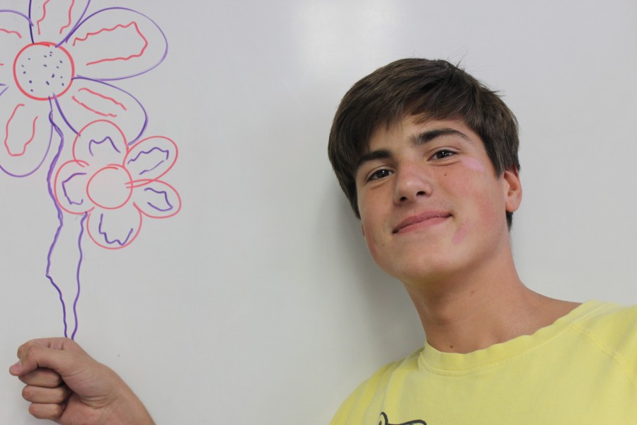 Junior Oxnard High School student and OHS The Buzz Reporter, Vitaliy Kostylov. 