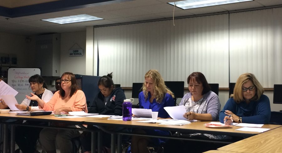 The+PTSA+Board+at+the+first+meeting+held+on+September+13%2C+2016